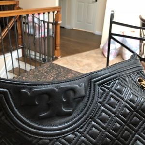 Tory Burch Black Leather Bag